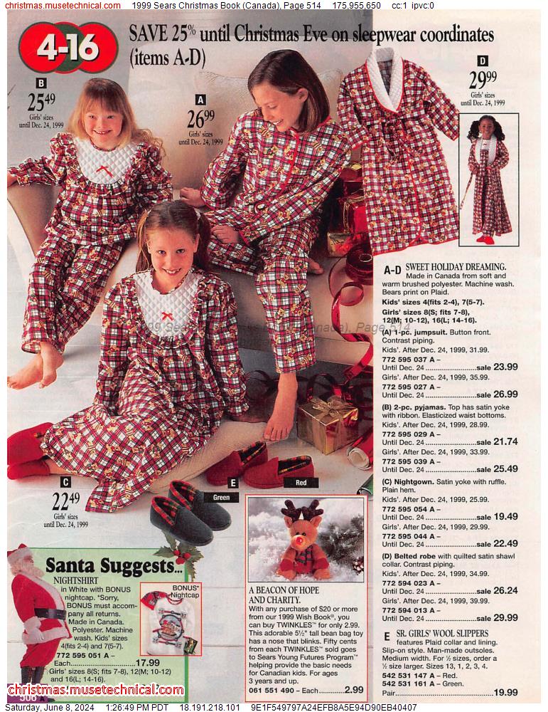 1999 Sears Christmas Book (Canada), Page 514