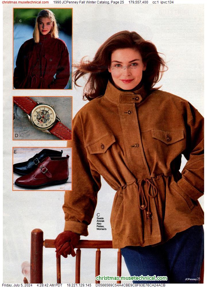 1990 JCPenney Fall Winter Catalog, Page 25