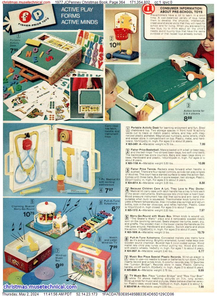 1977 JCPenney Christmas Book, Page 364