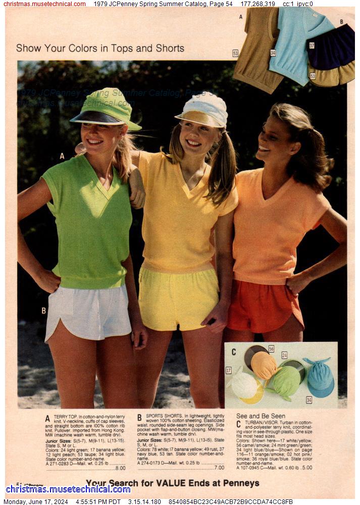 1979 JCPenney Spring Summer Catalog, Page 54