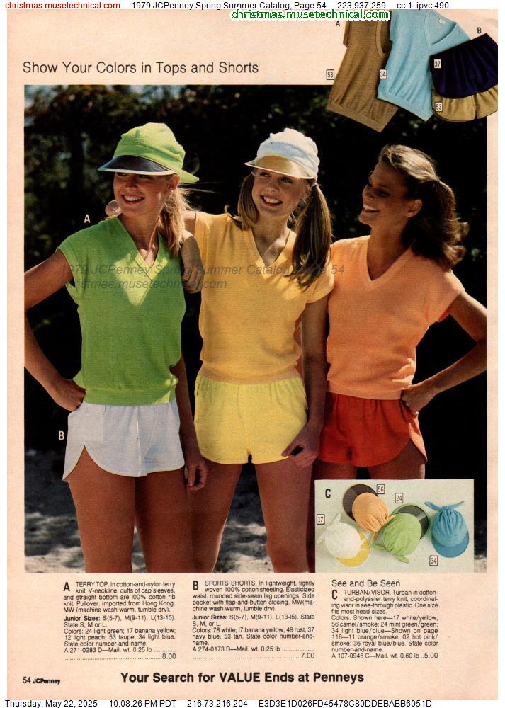 1979 JCPenney Spring Summer Catalog, Page 54