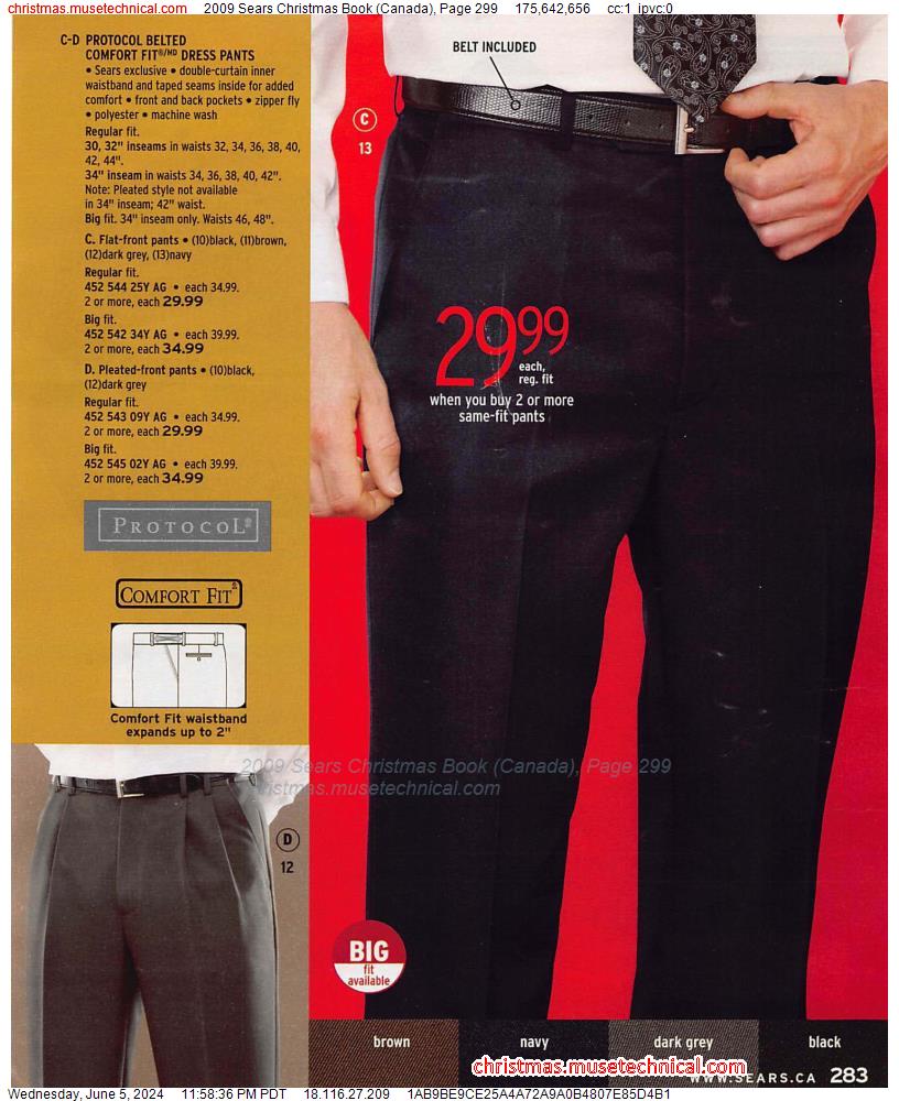 2009 Sears Christmas Book (Canada), Page 299