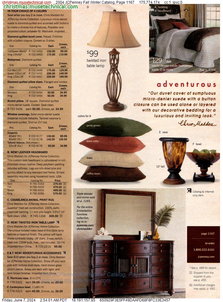 2004 JCPenney Fall Winter Catalog, Page 1167