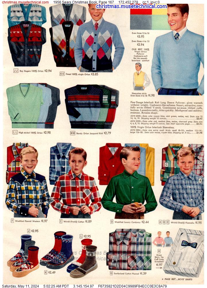 1956 Sears Christmas Book, Page 167