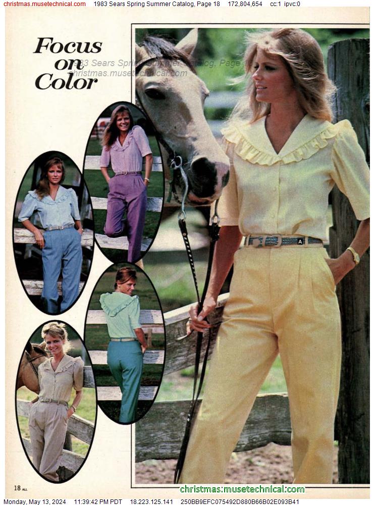 1983 Sears Spring Summer Catalog, Page 18