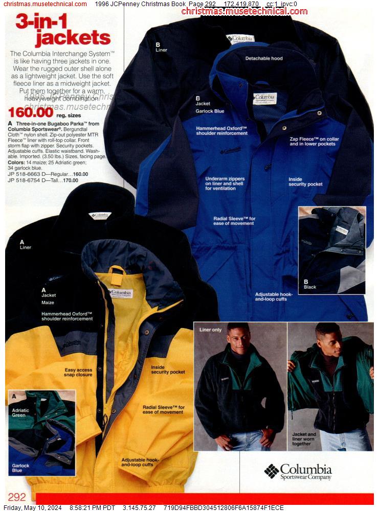1996 JCPenney Christmas Book, Page 292