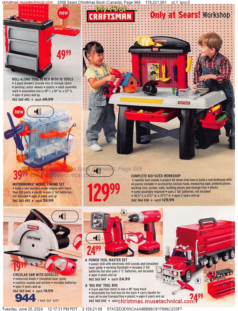2006 Sears Christmas Book (Canada), Page 968