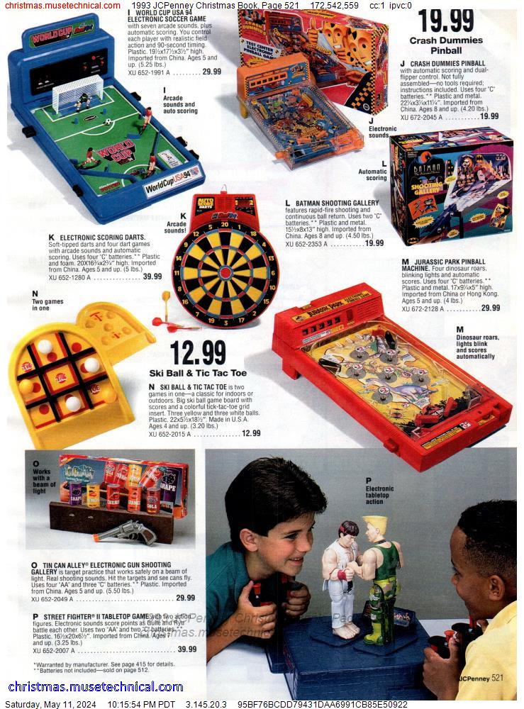 1993 JCPenney Christmas Book, Page 521