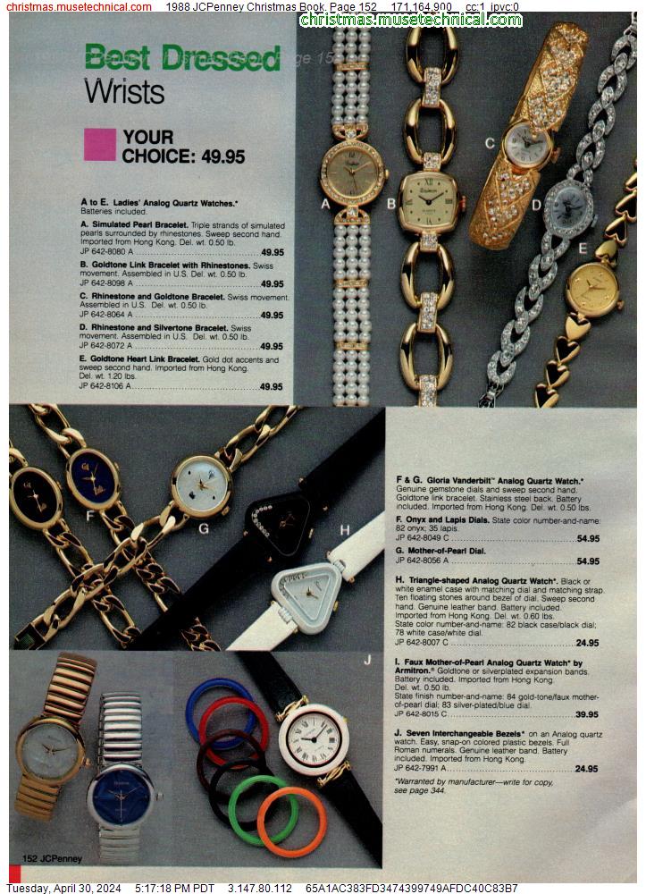 1988 JCPenney Christmas Book, Page 152