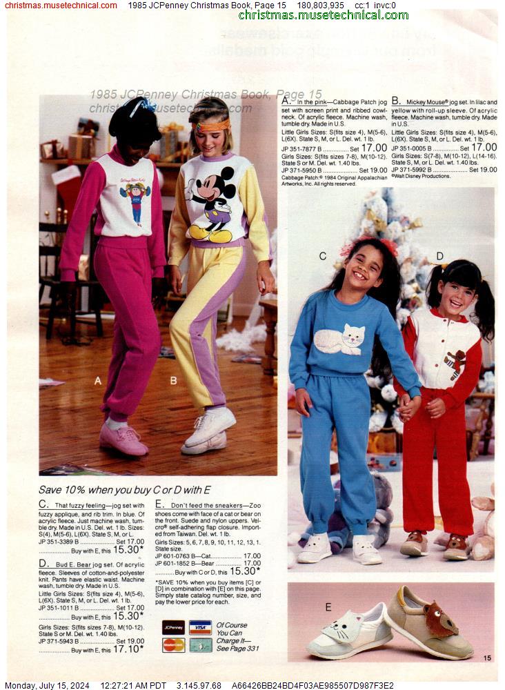 1985 JCPenney Christmas Book, Page 15