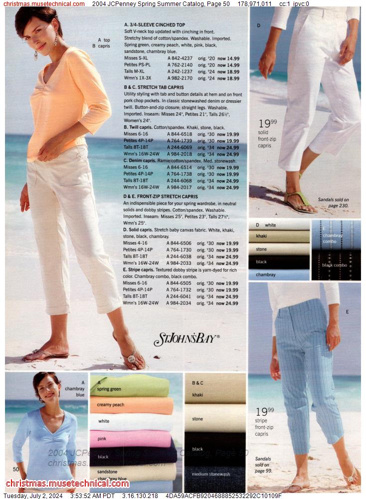 2004 JCPenney Spring Summer Catalog, Page 50
