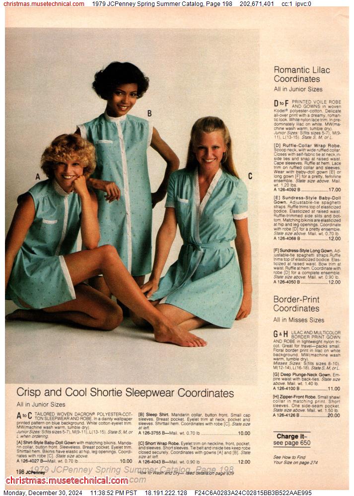 1979 JCPenney Spring Summer Catalog, Page 198