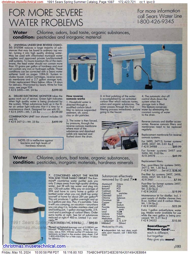 1991 Sears Spring Summer Catalog, Page 1087