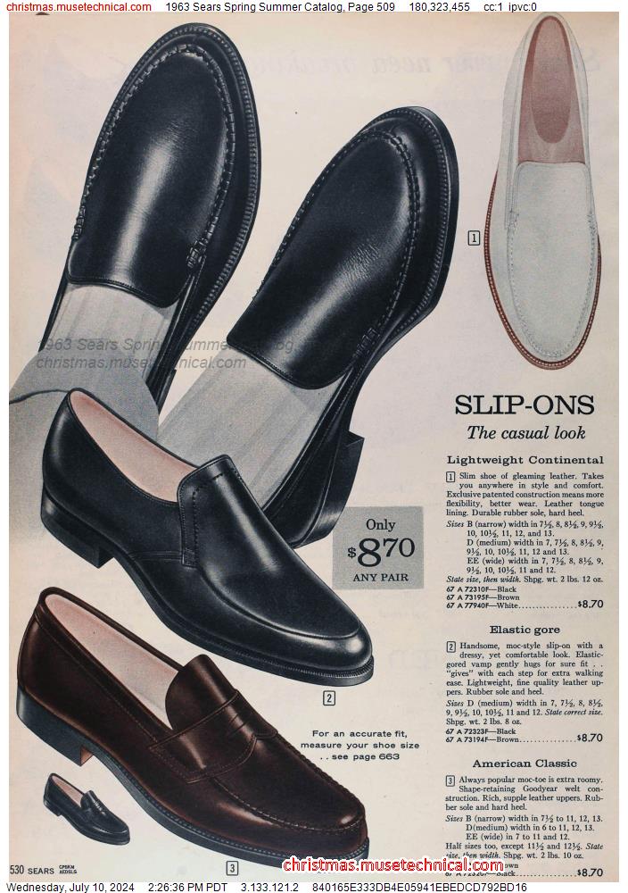 1963 Sears Spring Summer Catalog, Page 509
