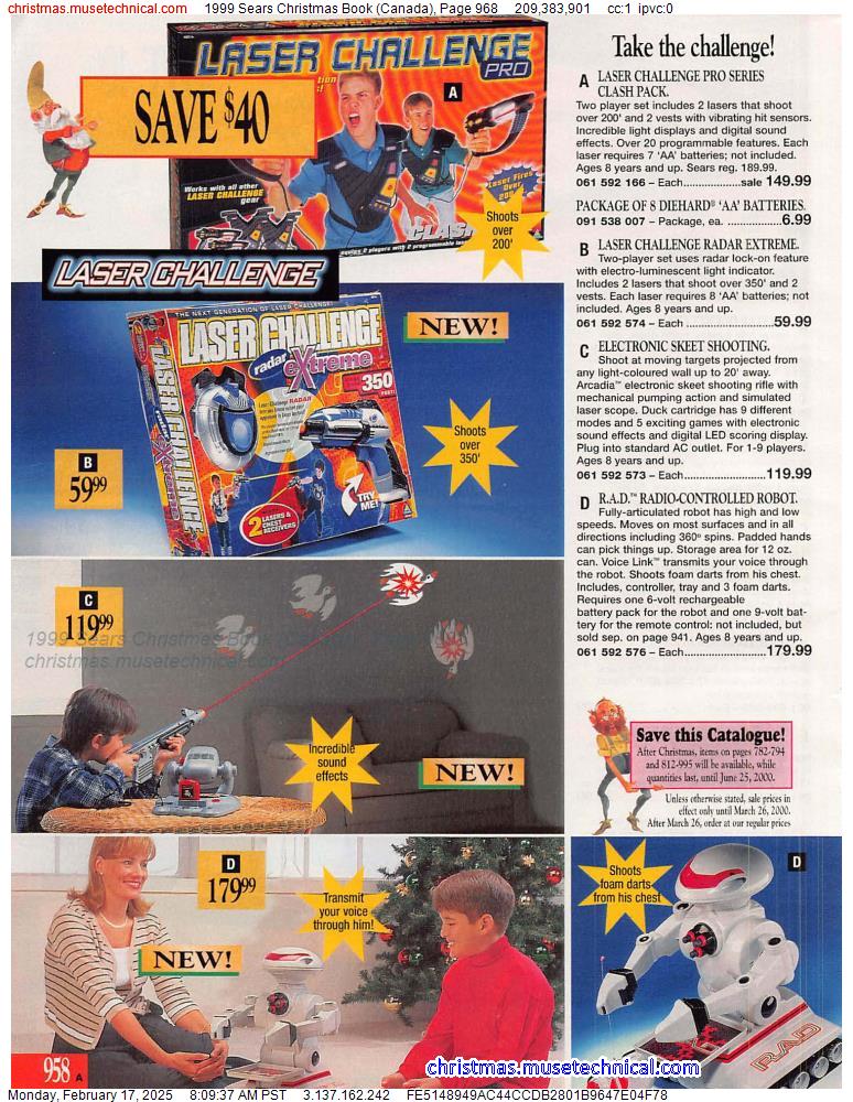 1999 Sears Christmas Book (Canada), Page 968