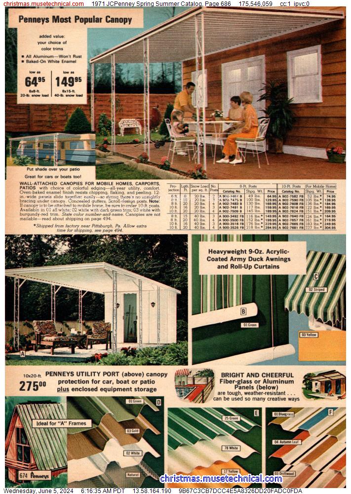 1971 JCPenney Spring Summer Catalog, Page 686