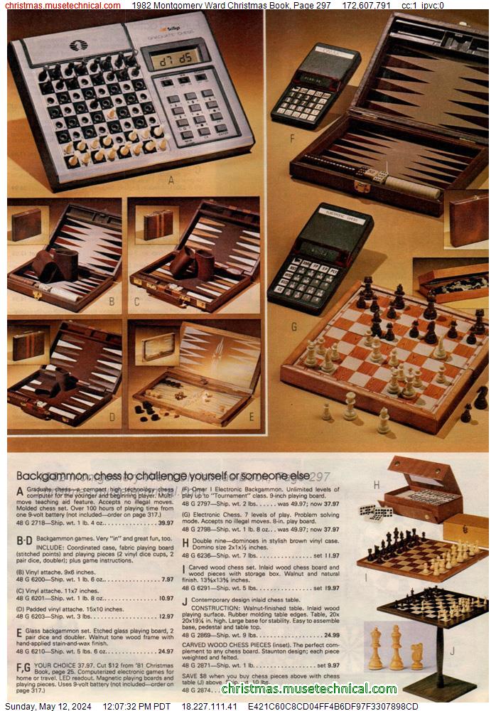 1982 Montgomery Ward Christmas Book, Page 297