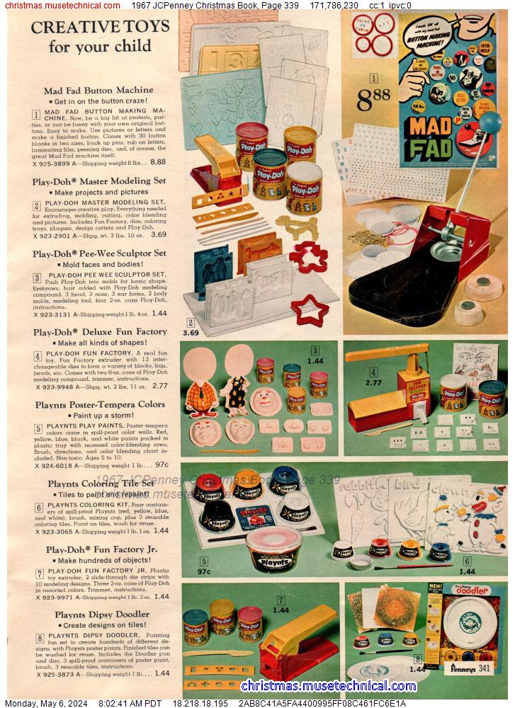 1967 JCPenney Christmas Book, Page 339