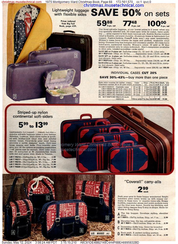 1975 Montgomery Ward Christmas Book, Page 68