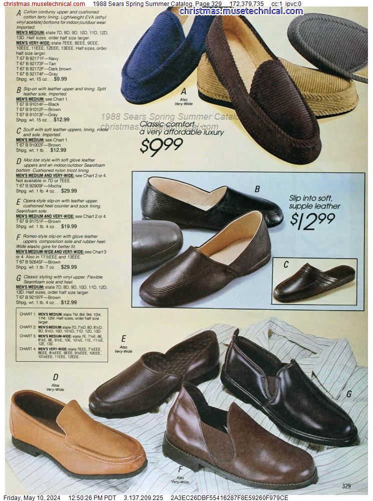 1988 Sears Spring Summer Catalog, Page 329