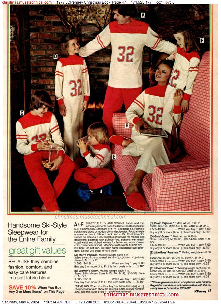 1977 JCPenney Christmas Book, Page 47