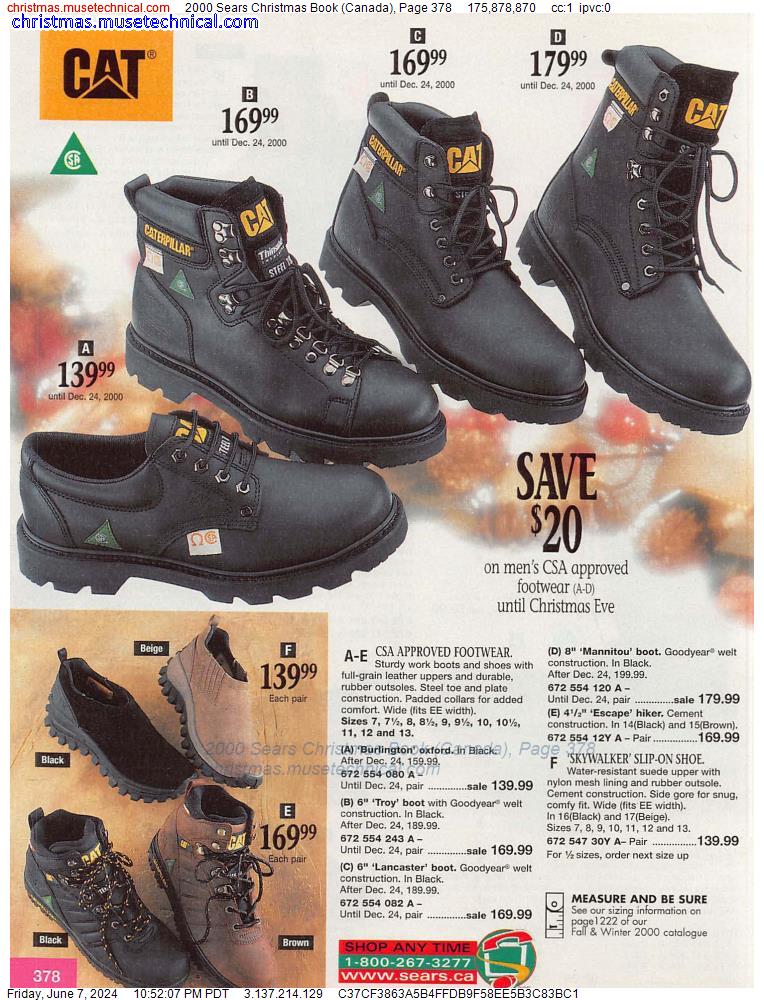 2000 Sears Christmas Book (Canada), Page 378