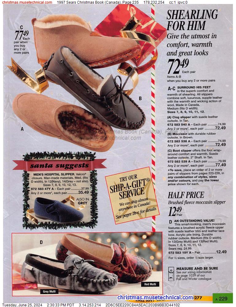 1997 Sears Christmas Book (Canada), Page 235
