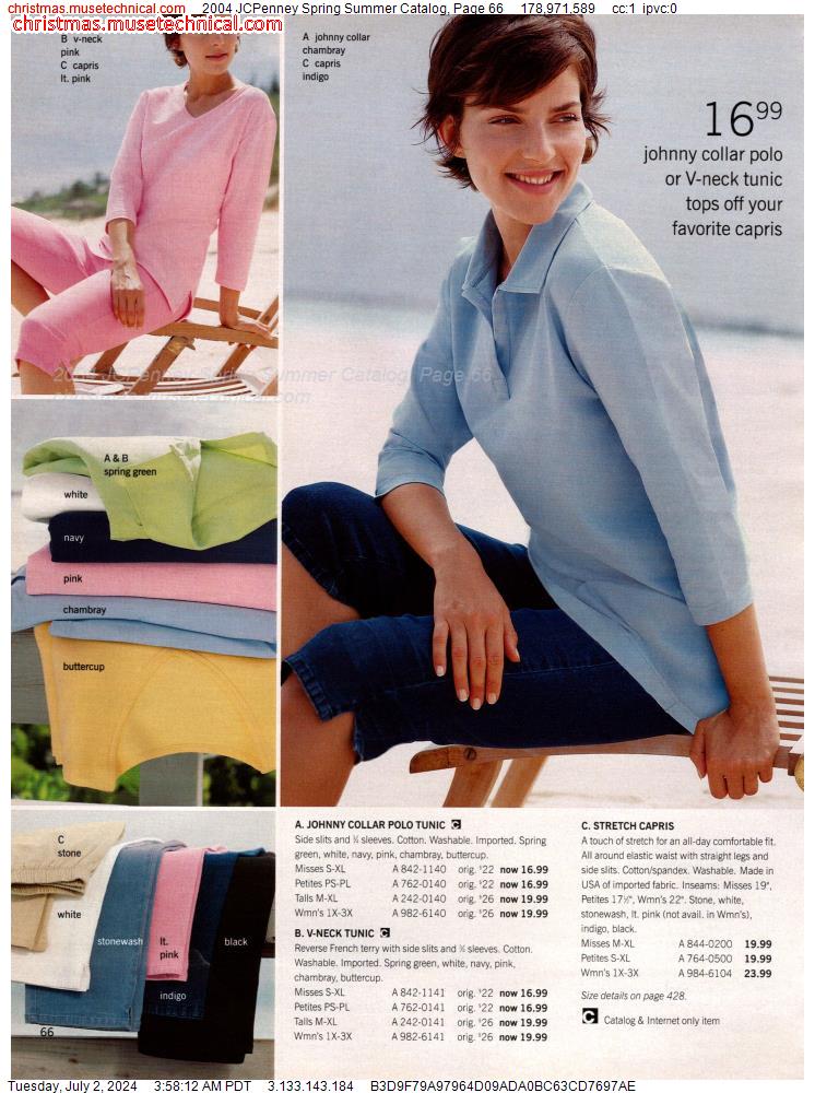 2004 JCPenney Spring Summer Catalog, Page 66