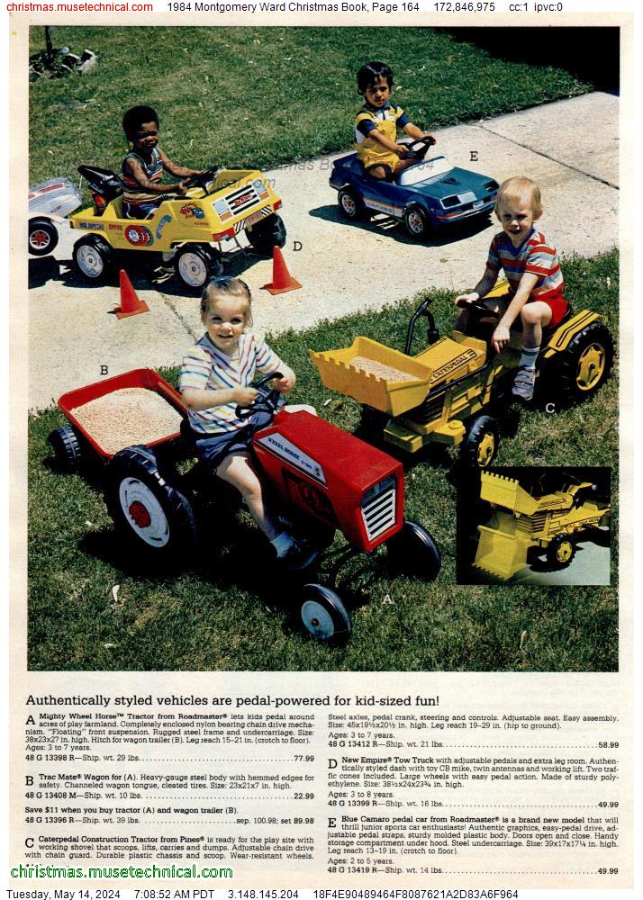 1984 Montgomery Ward Christmas Book, Page 164
