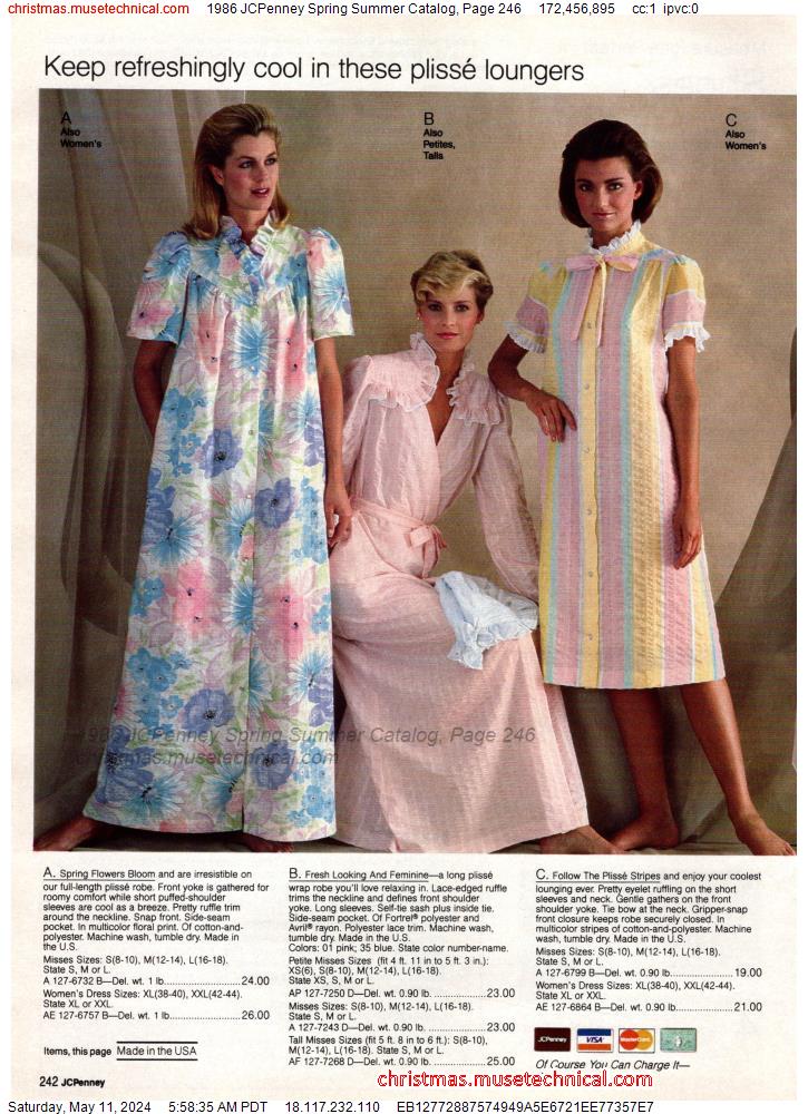 1986 JCPenney Spring Summer Catalog, Page 246