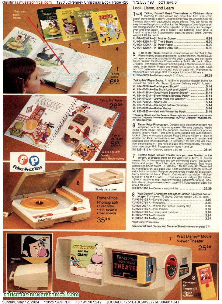 1980 JCPenney Christmas Book, Page 420
