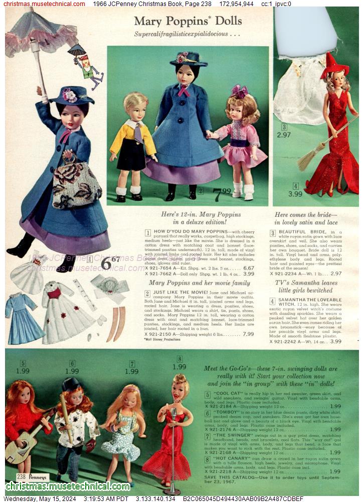 1966 JCPenney Christmas Book, Page 238