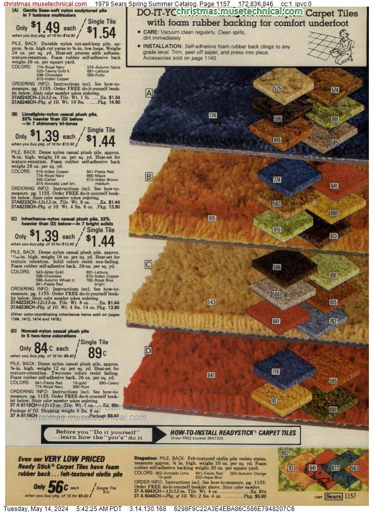 1979 Sears Spring Summer Catalog, Page 1157