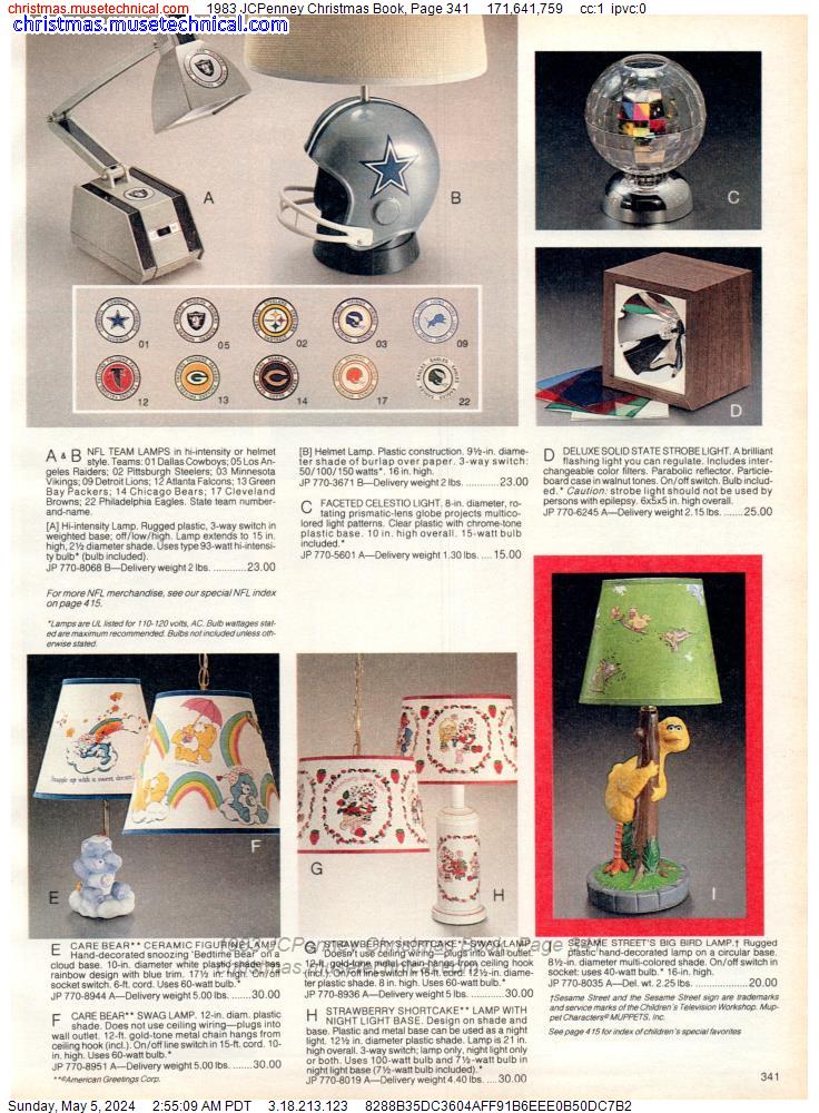 1983 JCPenney Christmas Book, Page 341