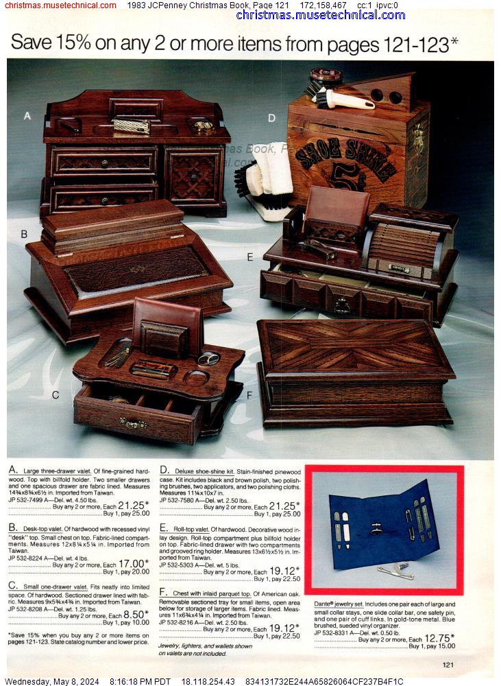 1983 JCPenney Christmas Book, Page 121