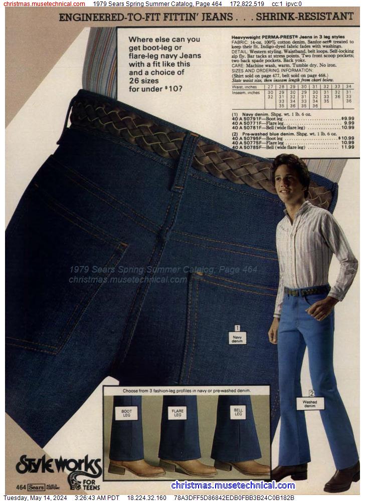 1979 Sears Spring Summer Catalog, Page 464