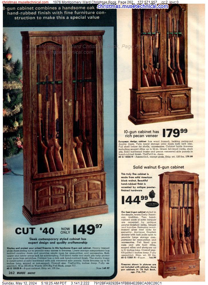 1976 Montgomery Ward Christmas Book, Page 262
