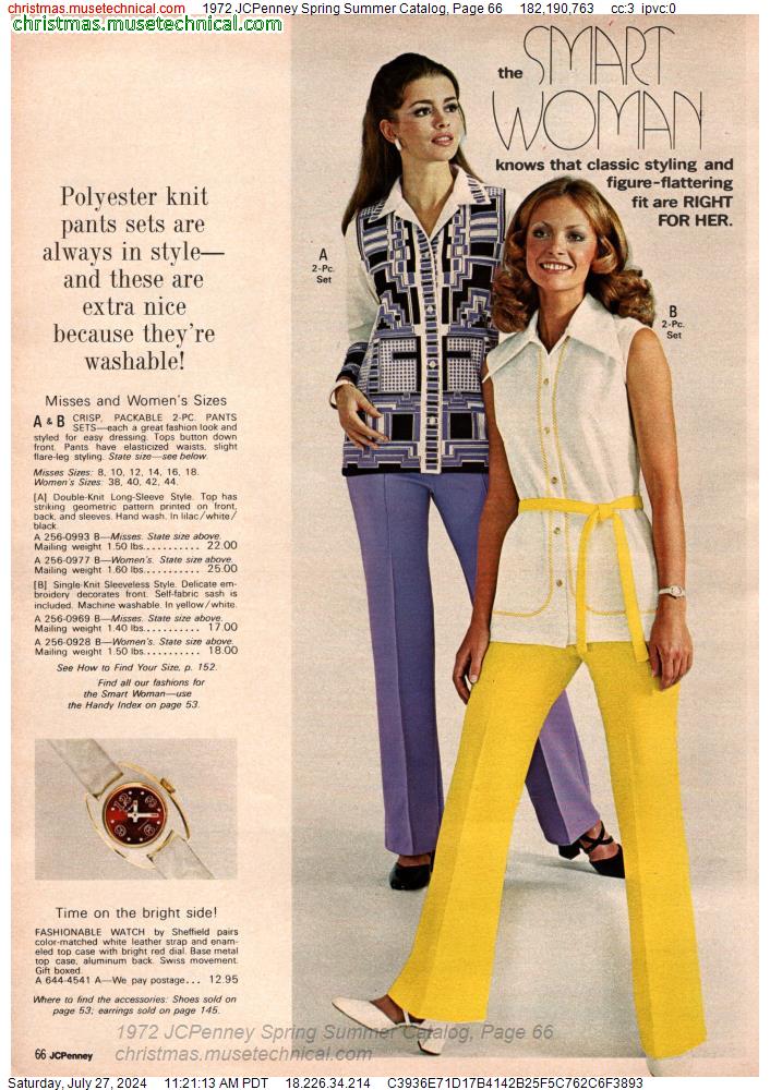 1972 JCPenney Spring Summer Catalog, Page 66