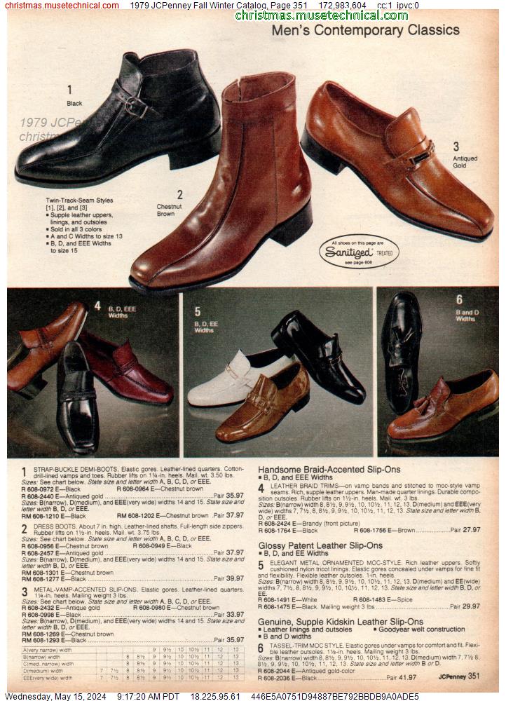 1979 JCPenney Fall Winter Catalog, Page 351