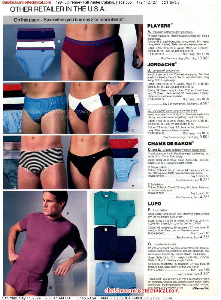 1984 JCPenney Fall Winter Catalog, Page 535