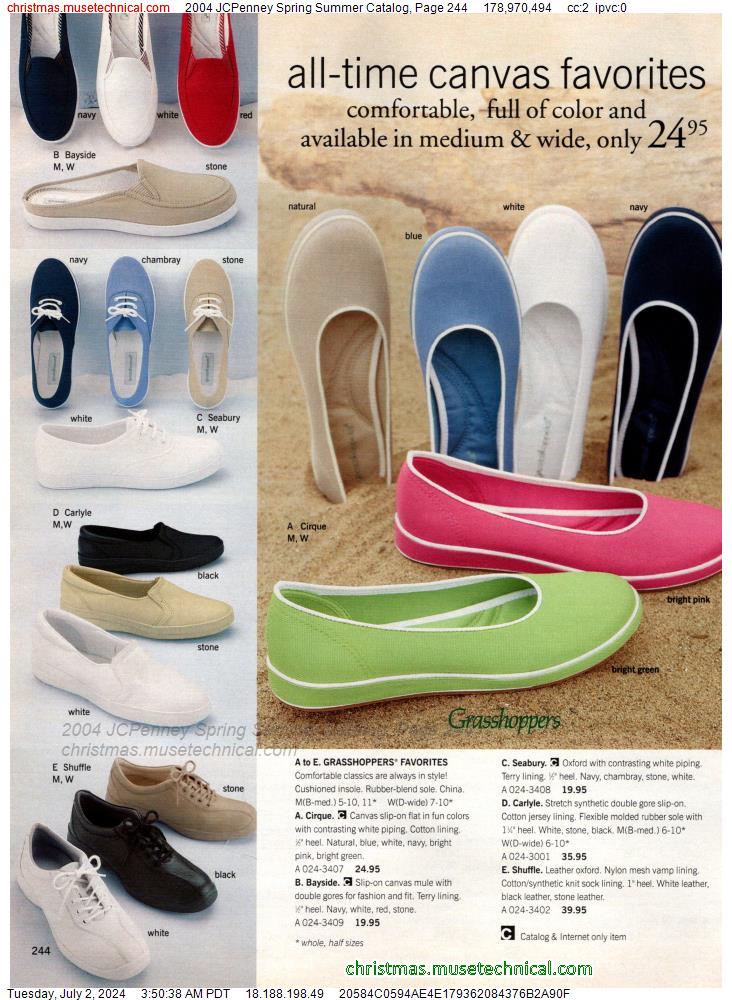 2004 JCPenney Spring Summer Catalog, Page 244