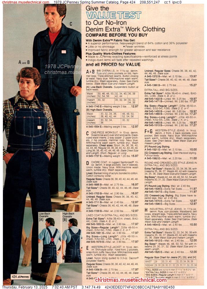 1978 JCPenney Spring Summer Catalog, Page 424