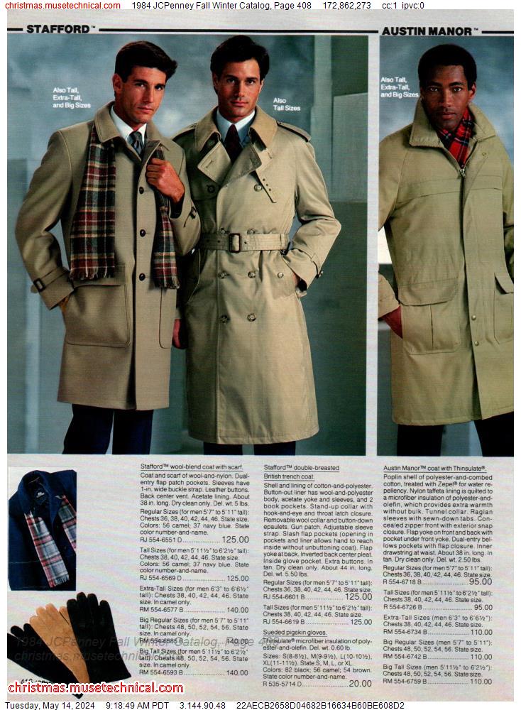 1984 JCPenney Fall Winter Catalog, Page 408