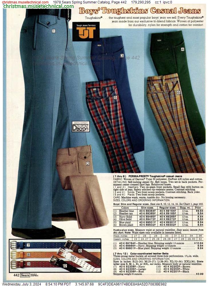 1978 Sears Spring Summer Catalog, Page 442