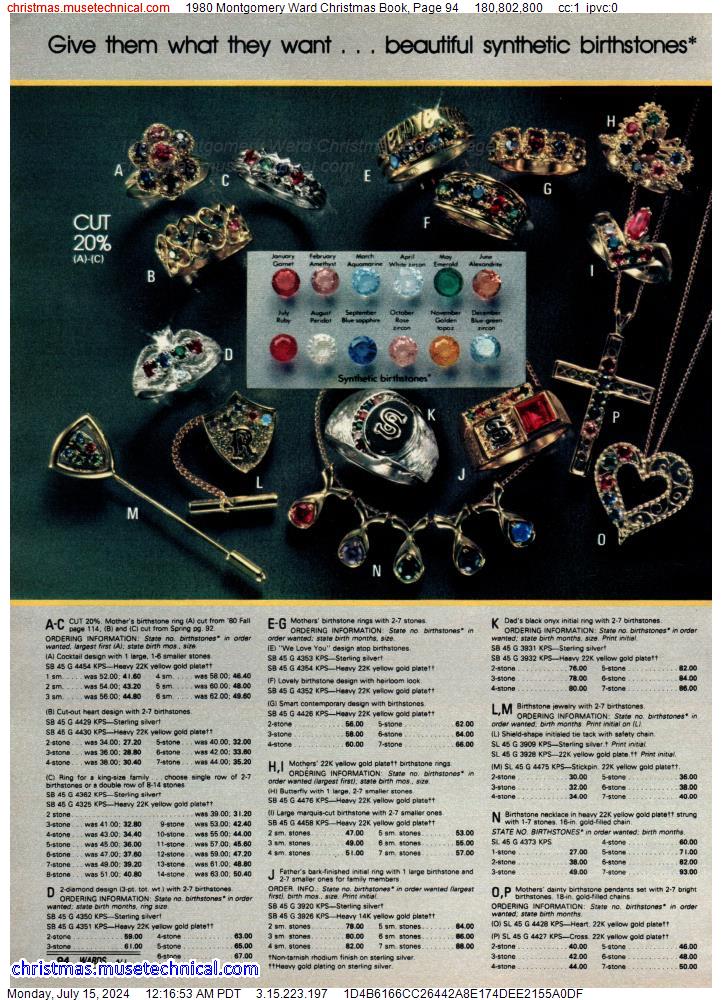 1980 Montgomery Ward Christmas Book, Page 94