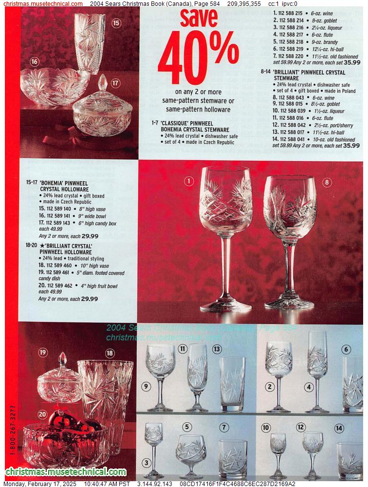 2004 Sears Christmas Book (Canada), Page 584