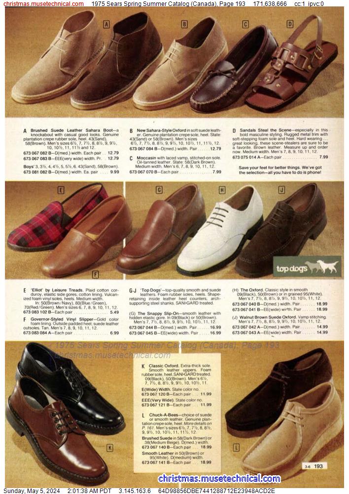 1975 Sears Spring Summer Catalog (Canada), Page 193