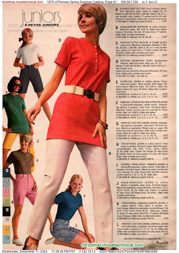 1970 JCPenney Spring Summer Catalog, Page 91