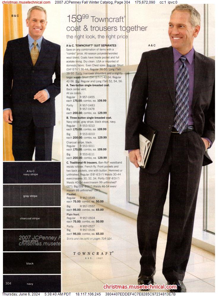 2007 JCPenney Fall Winter Catalog, Page 304