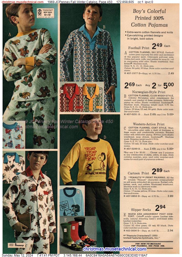 1969 JCPenney Fall Winter Catalog, Page 450